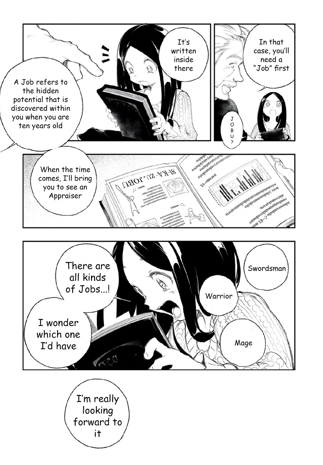 The Most Notorious "Talker" Runs the World's Greatest Clan Chapter 1 page 12 - Chapter 1: The Esteemed Grandfather and the Reason the Weakest Aims to be the Strongest