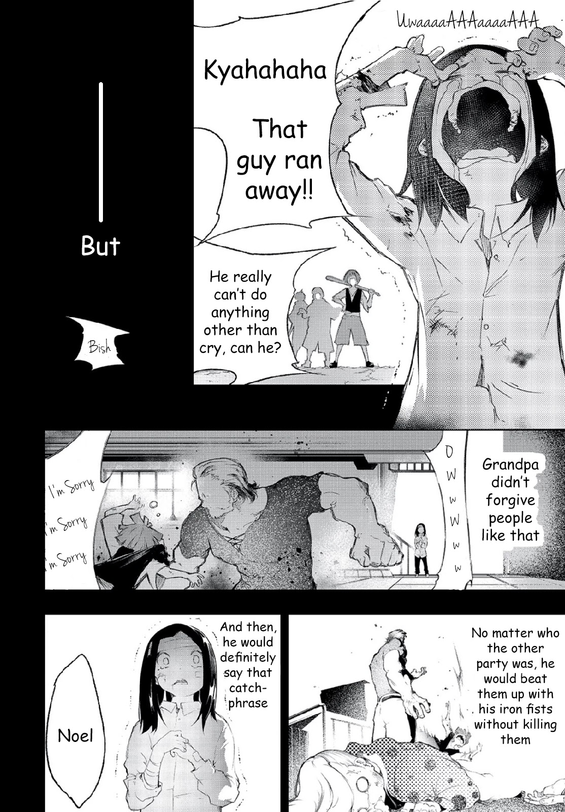 The Most Notorious "Talker" Runs the World's Greatest Clan Chapter 1 page 19 - Chapter 1: The Esteemed Grandfather and the Reason the Weakest Aims to be the Strongest