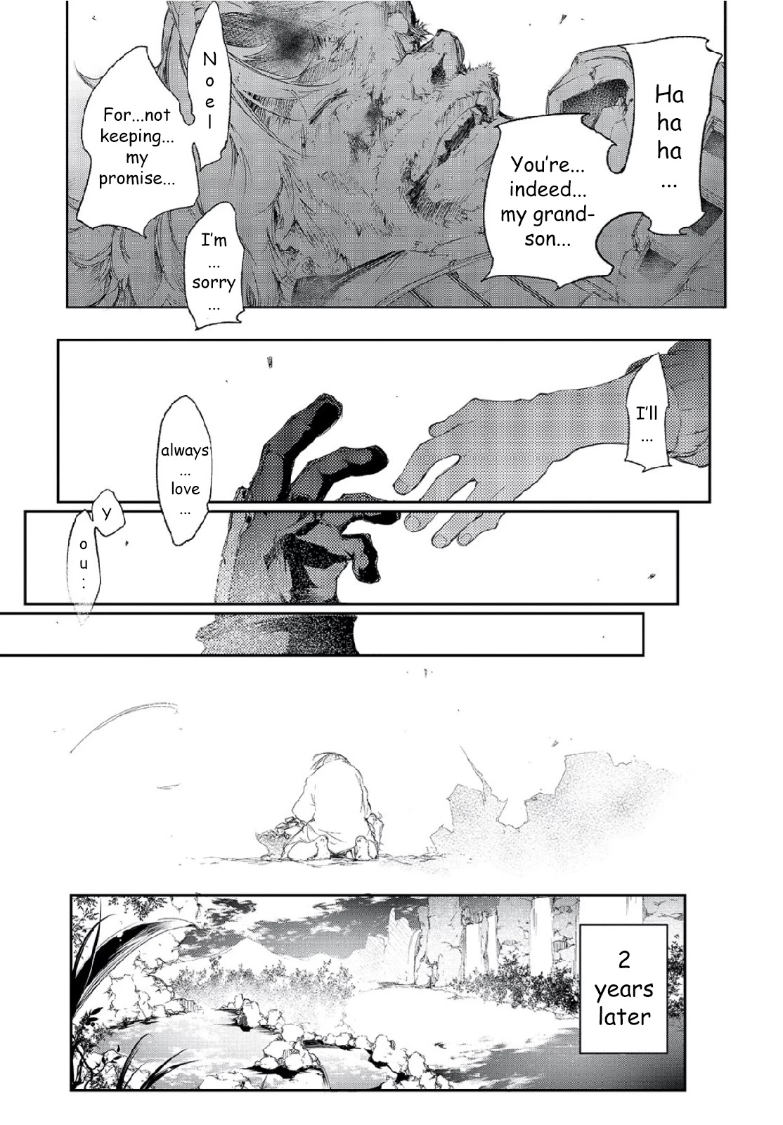The Most Notorious "Talker" Runs the World's Greatest Clan Chapter 1 page 36 - Chapter 1: The Esteemed Grandfather and the Reason the Weakest Aims to be the Strongest
