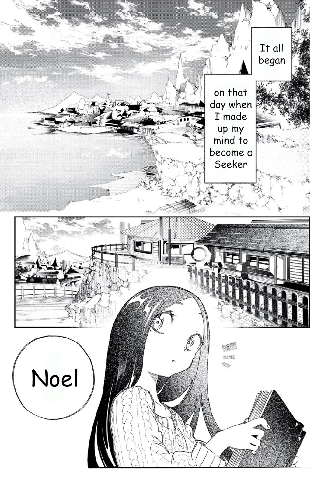 The Most Notorious "Talker" Runs the World's Greatest Clan Chapter 1 page 4 - Chapter 1: The Esteemed Grandfather and the Reason the Weakest Aims to be the Strongest