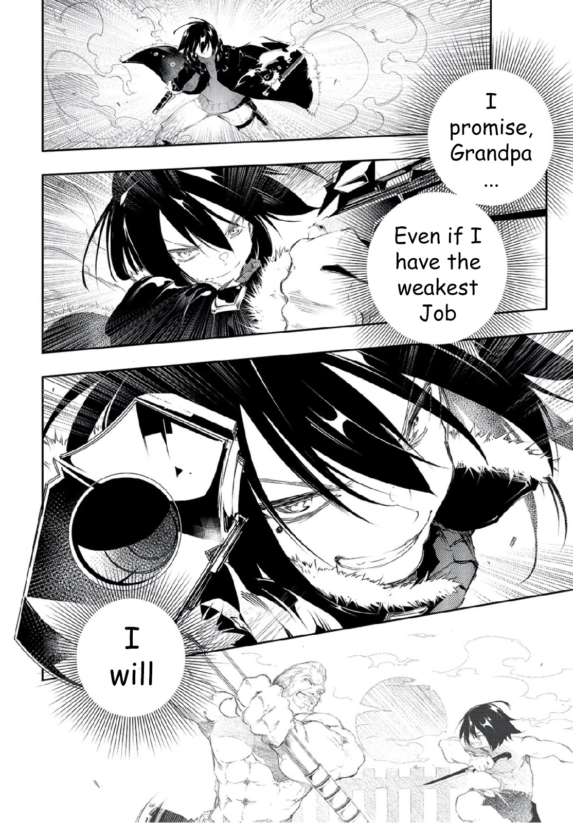 The Most Notorious "Talker" Runs the World's Greatest Clan Chapter 1 page 41 - Chapter 1: The Esteemed Grandfather and the Reason the Weakest Aims to be the Strongest