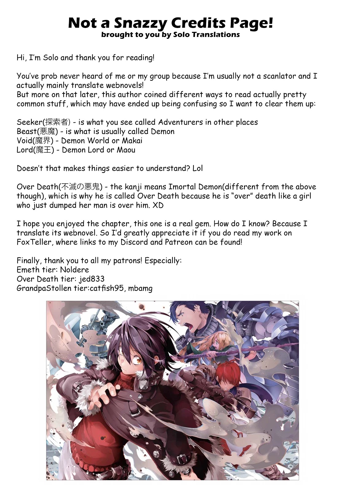 The Most Notorious "Talker" Runs the World's Greatest Clan Chapter 1 page 43 - Chapter 1: The Esteemed Grandfather and the Reason the Weakest Aims to be the Strongest