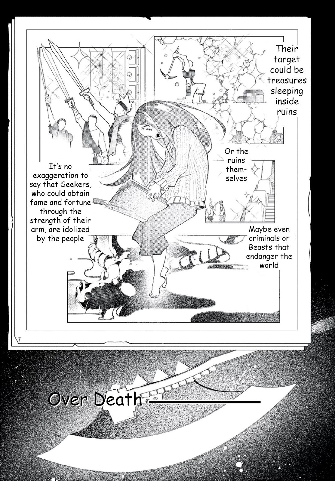 The Most Notorious "Talker" Runs the World's Greatest Clan Chapter 1 page 6 - Chapter 1: The Esteemed Grandfather and the Reason the Weakest Aims to be the Strongest