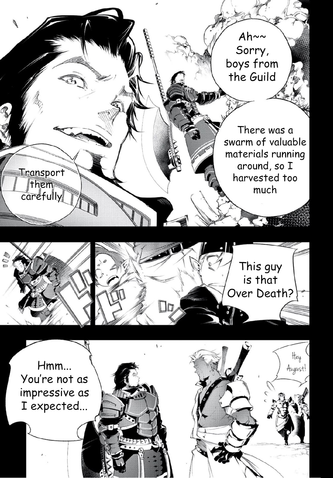 The Most Notorious "Talker" Runs the World's Greatest Clan Chapter 1 page 8 - Chapter 1: The Esteemed Grandfather and the Reason the Weakest Aims to be the Strongest
