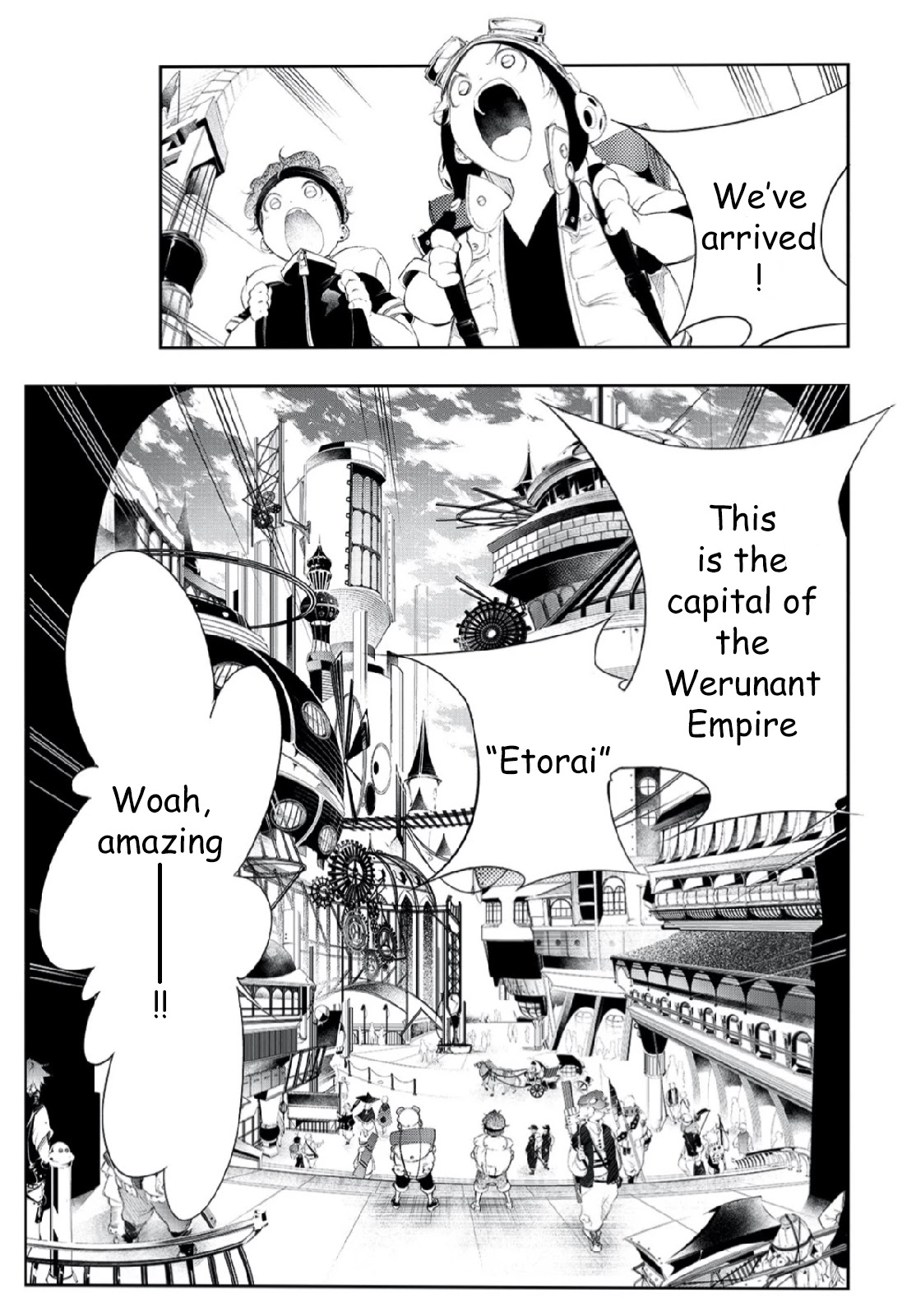 The Most Notorious "Talker" Runs the World's Greatest Clan Chapter 2 page 3 - Chapter 2: The Way A Talker Fights