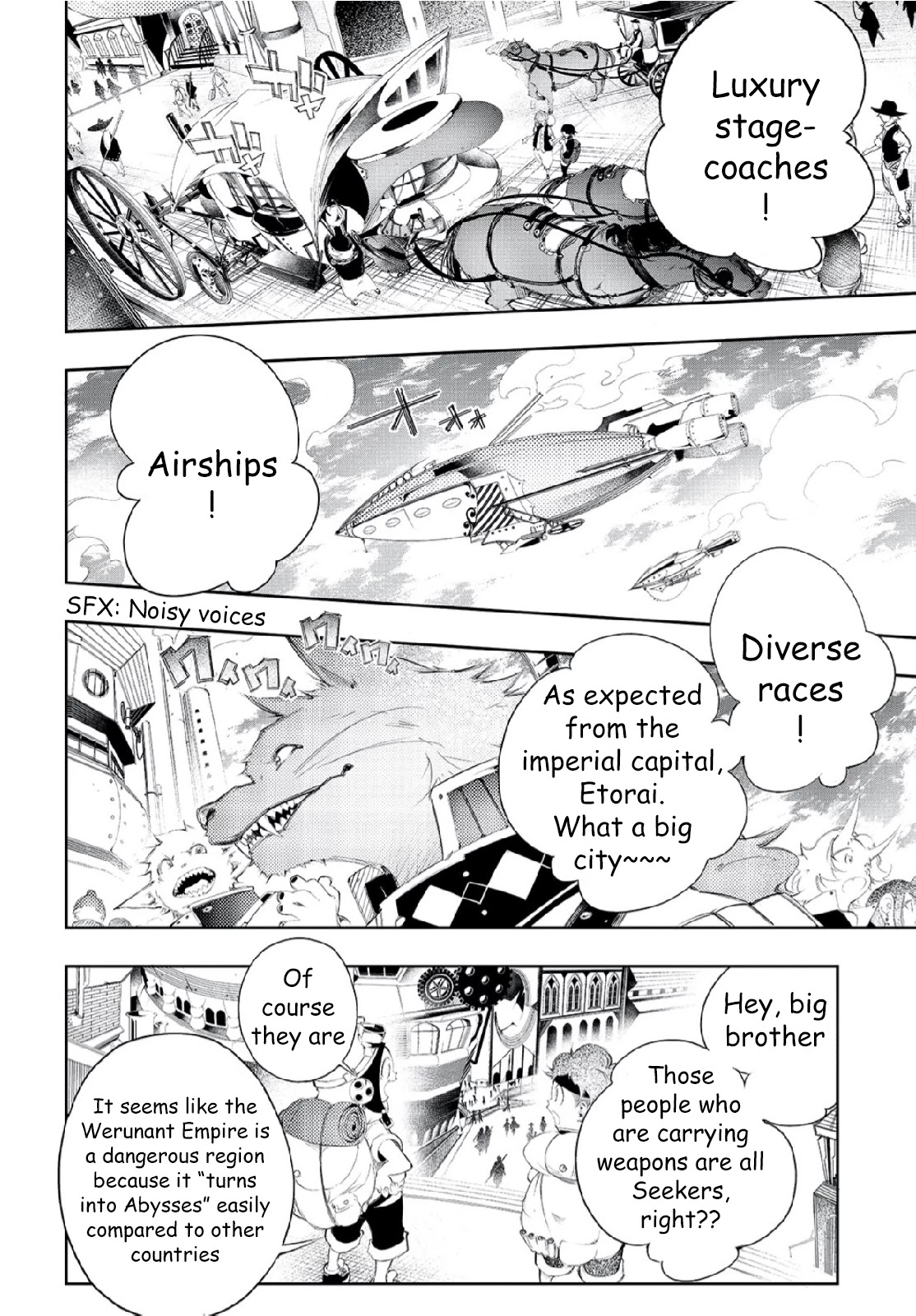 The Most Notorious "Talker" Runs the World's Greatest Clan Chapter 2 page 4 - Chapter 2: The Way A Talker Fights