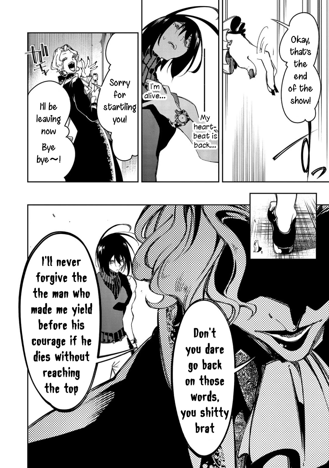 The Most Notorious "Talker" Runs the World's Greatest Clan Chapter 27 page 12 - Chapter 27: Caliber Of A King