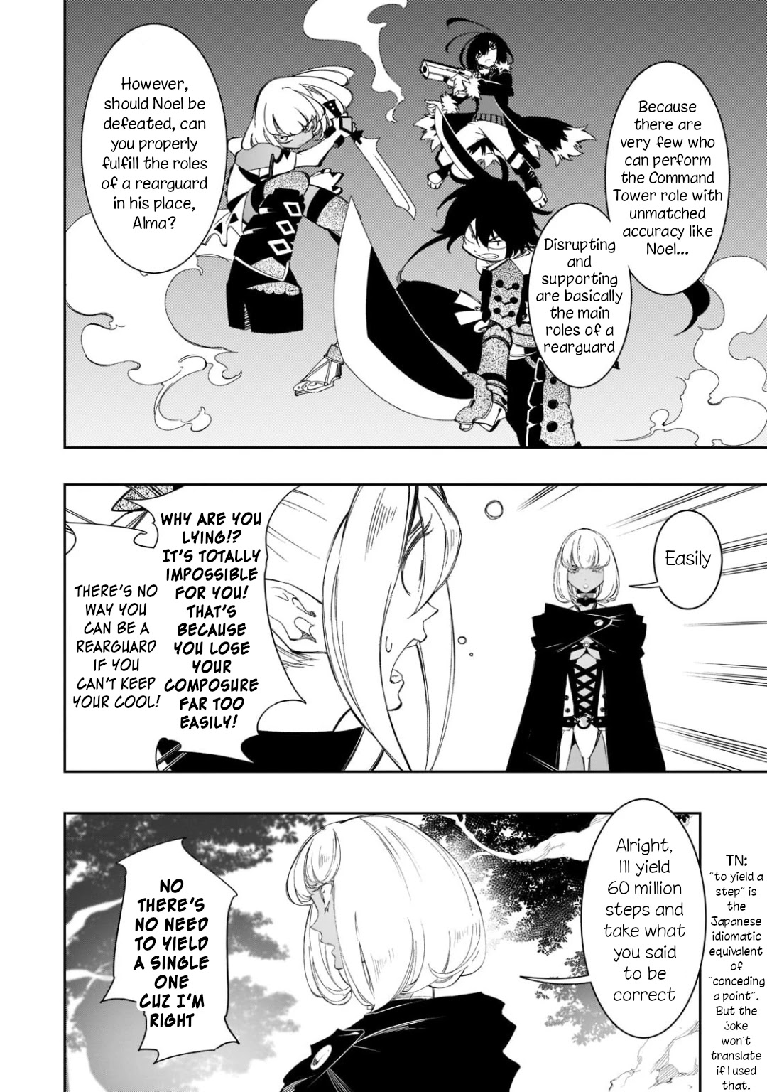 The Most Notorious "Talker" Runs the World's Greatest Clan Chapter 31 page 14 - Chapter 31: The Know-How Of Rearguards And The Evil Ways Of A Snake