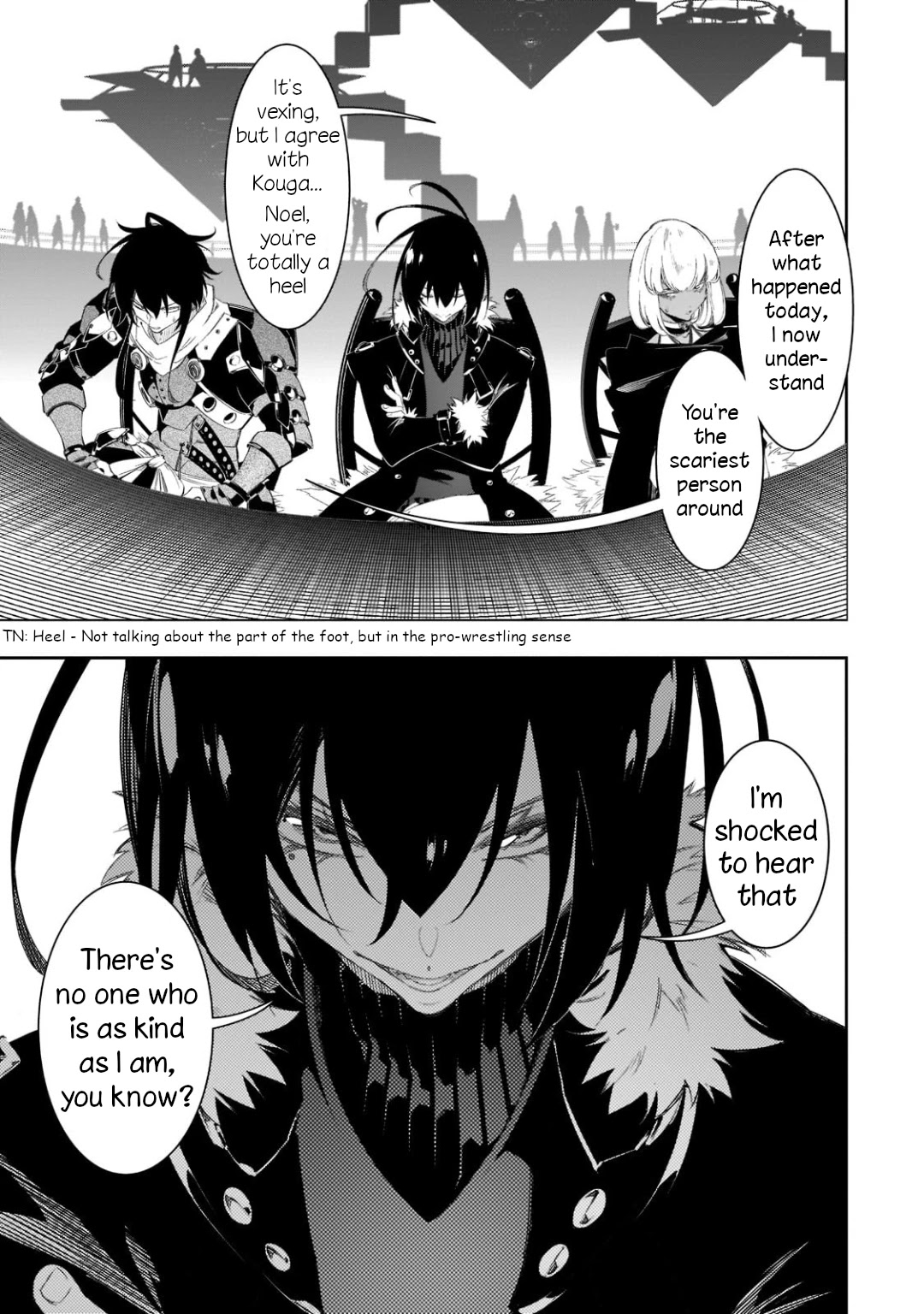 The Most Notorious "Talker" Runs the World's Greatest Clan Chapter 31 page 37 - Chapter 31: The Know-How Of Rearguards And The Evil Ways Of A Snake