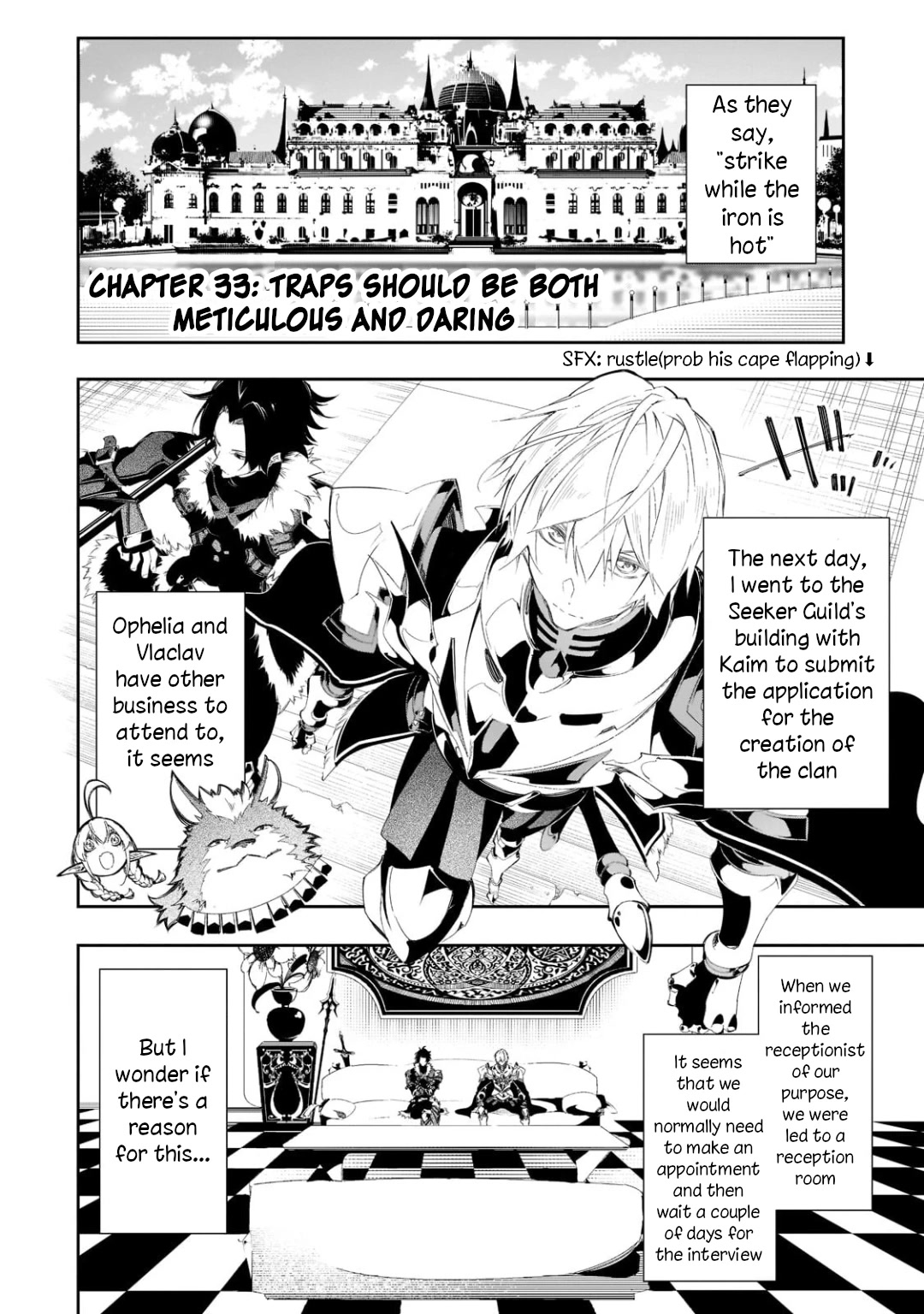 The Most Notorious "Talker" Runs the World's Greatest Clan Chapter 33 page 4 - Chapter 33: Traps Should Be Both Meticulous And Daring