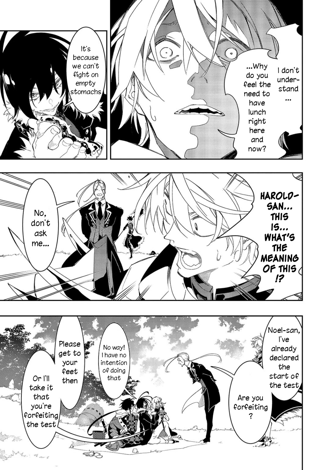 The Most Notorious "Talker" Runs the World's Greatest Clan Chapter 34 page 6 - Chapter 34: Test Start!