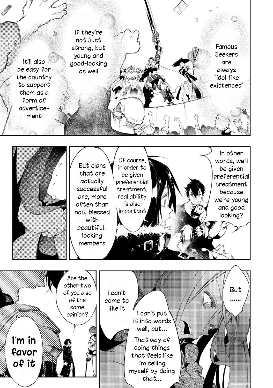 The Most Notorious "Talker" Runs the World's Greatest Clan Chapter 4 page 10 - Chapter 4: Differences In The Party