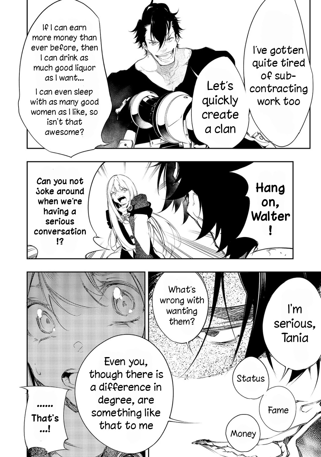 The Most Notorious "Talker" Runs the World's Greatest Clan Chapter 4 page 11 - Chapter 4: Differences In The Party