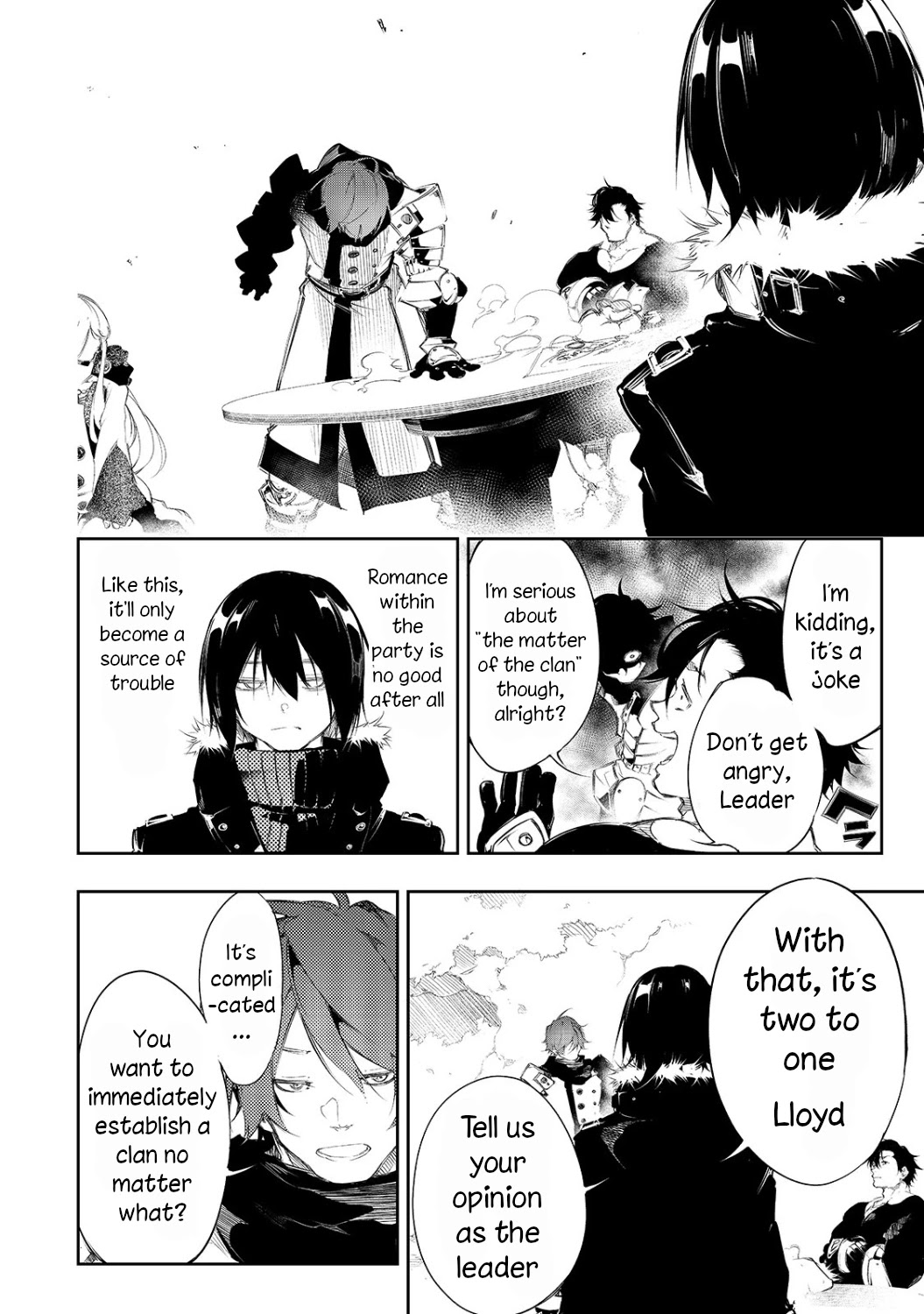 The Most Notorious "Talker" Runs the World's Greatest Clan Chapter 4 page 13 - Chapter 4: Differences In The Party