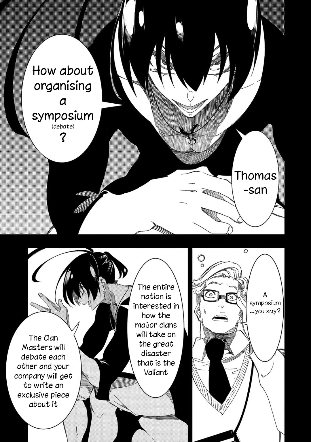 The Most Notorious "Talker" Runs the World's Greatest Clan Chapter 45 page 3 - Chapter 45: No Deal