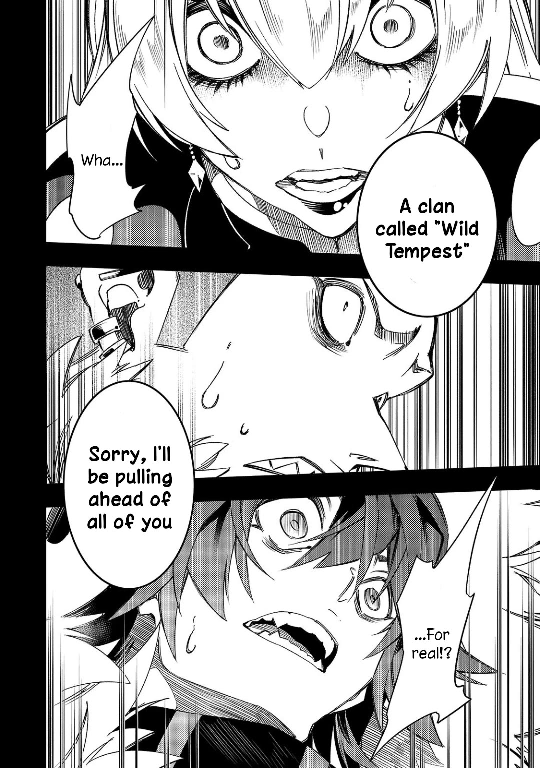 The Most Notorious "Talker" Runs the World's Greatest Clan Chapter 46 page 10 - Chapter 46: One Is Quick, Pulling Away From The Others