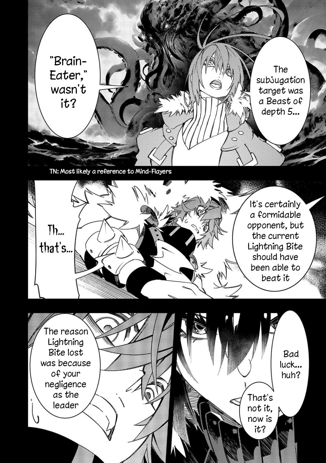 The Most Notorious "Talker" Runs the World's Greatest Clan Chapter 46 page 12 - Chapter 46: One Is Quick, Pulling Away From The Others