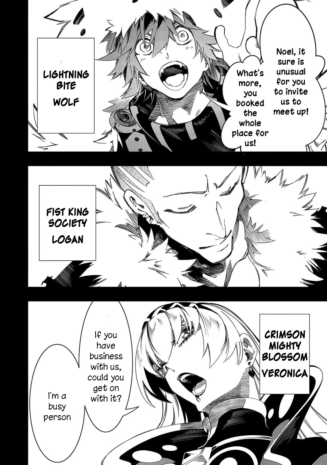 The Most Notorious "Talker" Runs the World's Greatest Clan Chapter 46 page 2 - Chapter 46: One Is Quick, Pulling Away From The Others