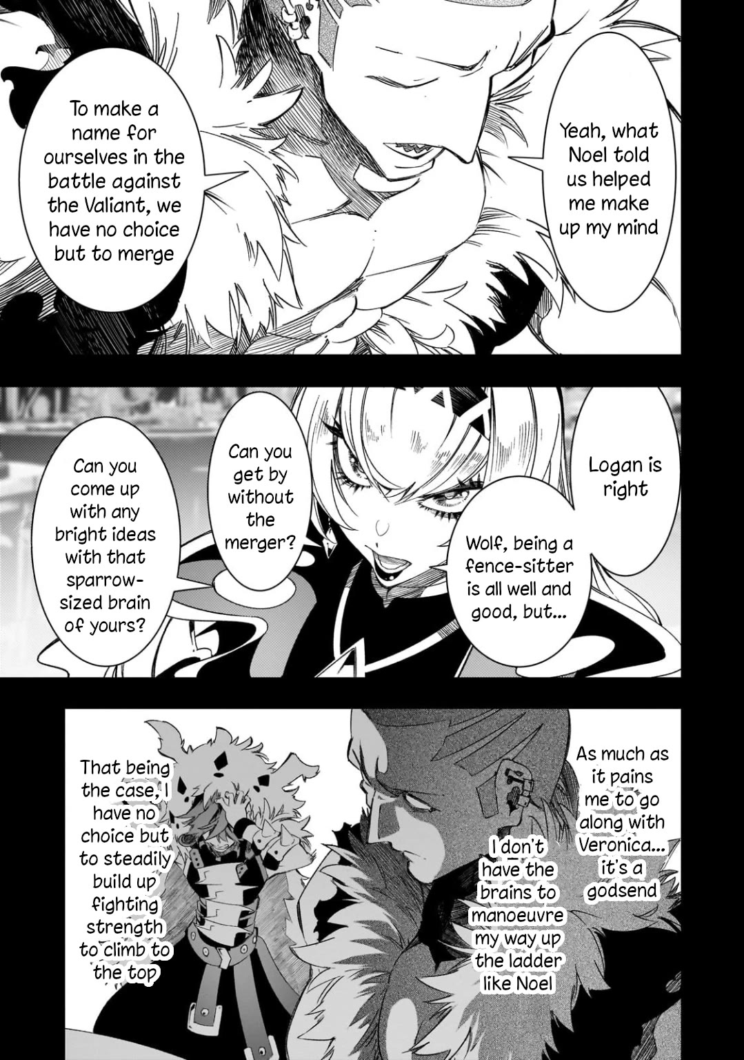 The Most Notorious "Talker" Runs the World's Greatest Clan Chapter 46 page 23 - Chapter 46: One Is Quick, Pulling Away From The Others