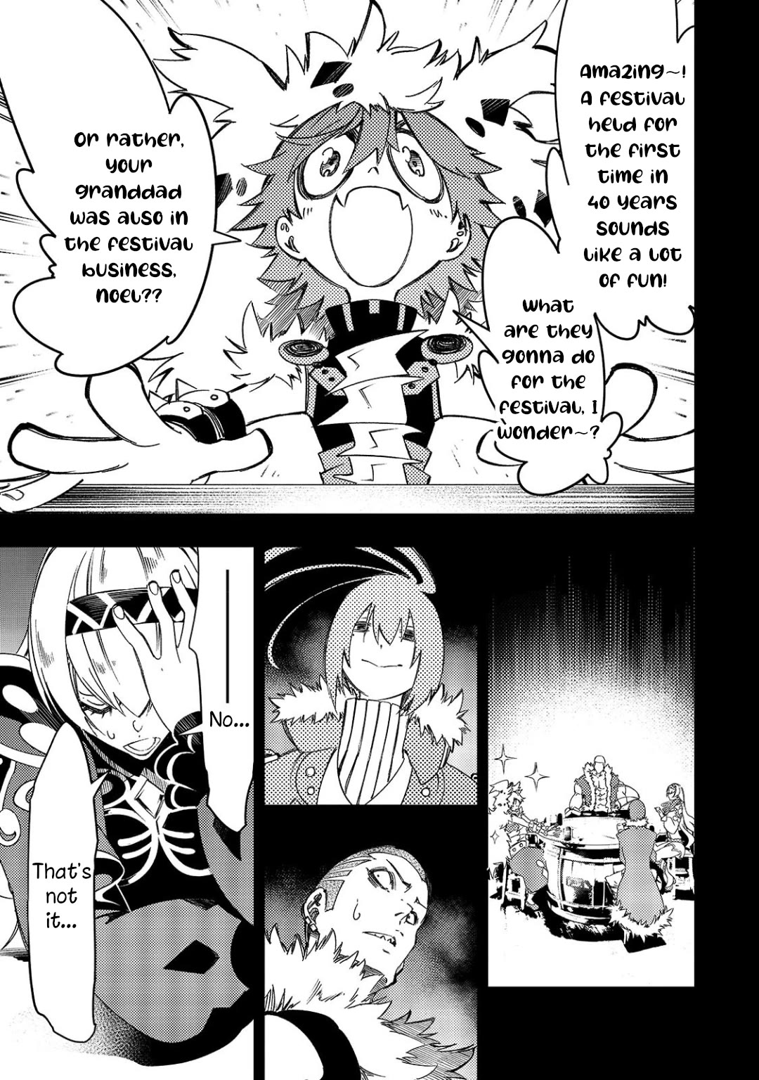 The Most Notorious "Talker" Runs the World's Greatest Clan Chapter 46 page 5 - Chapter 46: One Is Quick, Pulling Away From The Others