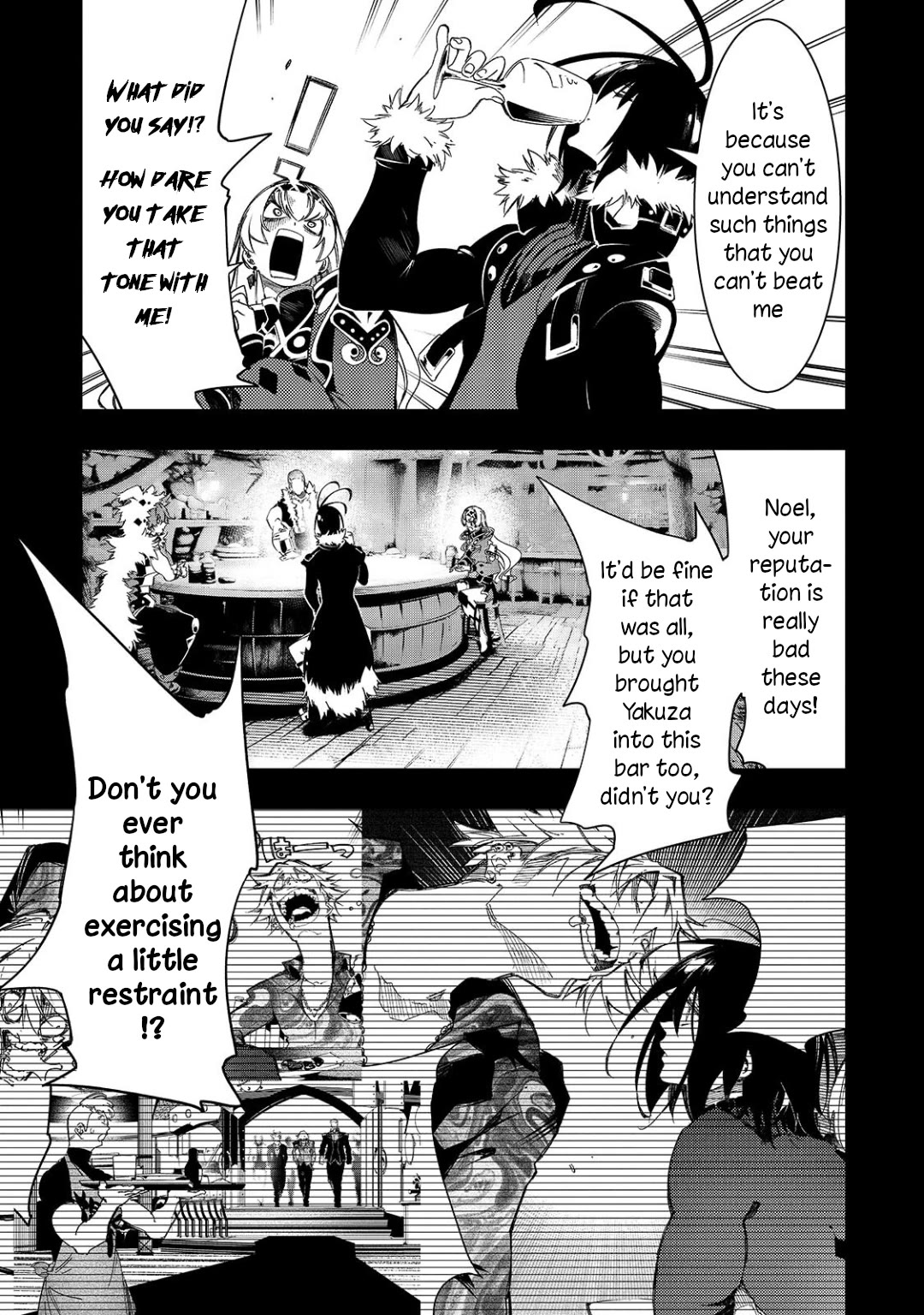 The Most Notorious "Talker" Runs the World's Greatest Clan Chapter 46 page 7 - Chapter 46: One Is Quick, Pulling Away From The Others