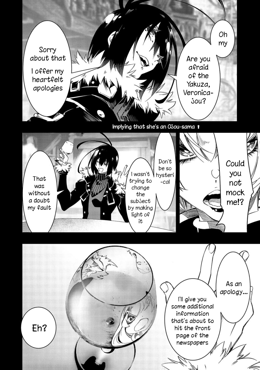 The Most Notorious "Talker" Runs the World's Greatest Clan Chapter 46 page 8 - Chapter 46: One Is Quick, Pulling Away From The Others