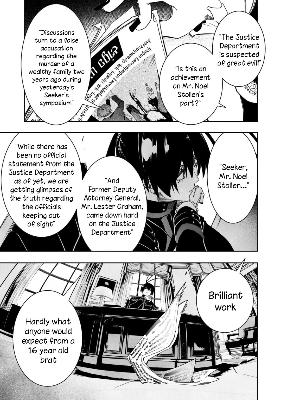 The Most Notorious "Talker" Runs the World's Greatest Clan Chapter 55 page 13 - Chapter 55: The Way A Talker Fights