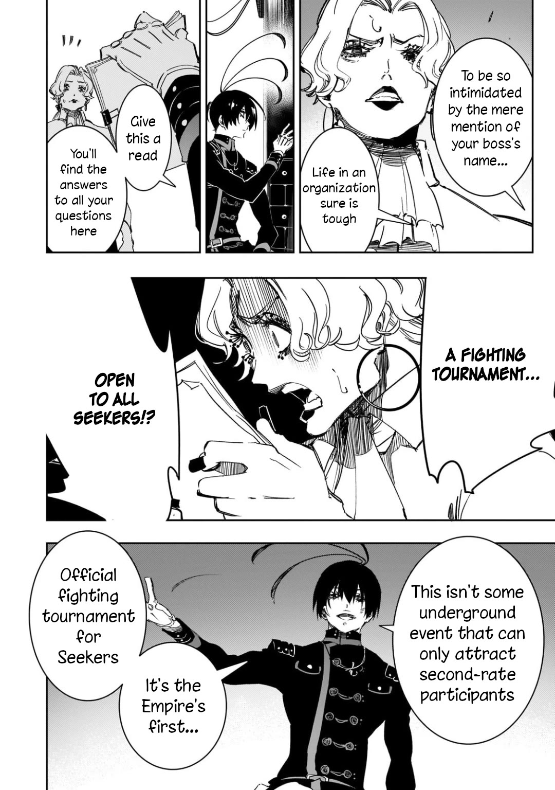 The Most Notorious "Talker" Runs the World's Greatest Clan Chapter 56 page 16 - Chapter 56: Aim for the Top