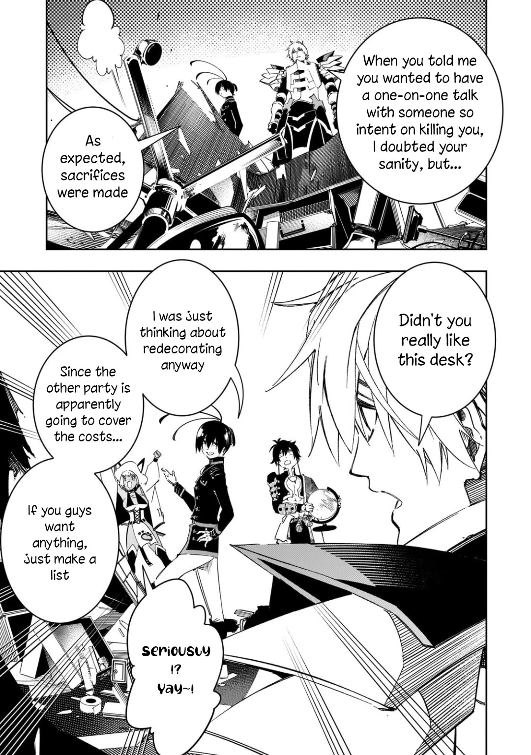 The Most Notorious "Talker" Runs the World's Greatest Clan Chapter 56 page 27 - Chapter 56: Aim for the Top