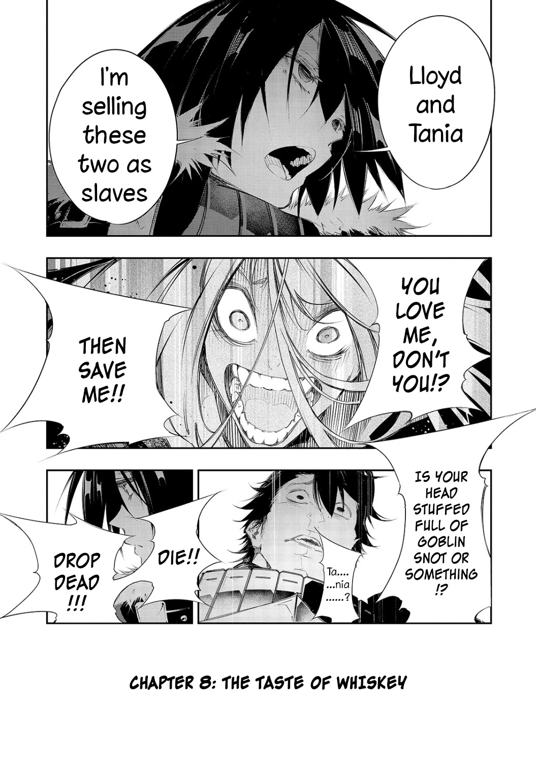 The Most Notorious "Talker" Runs the World's Greatest Clan Chapter 8 page 1 - Chapter 8: The Taste of Whiskey