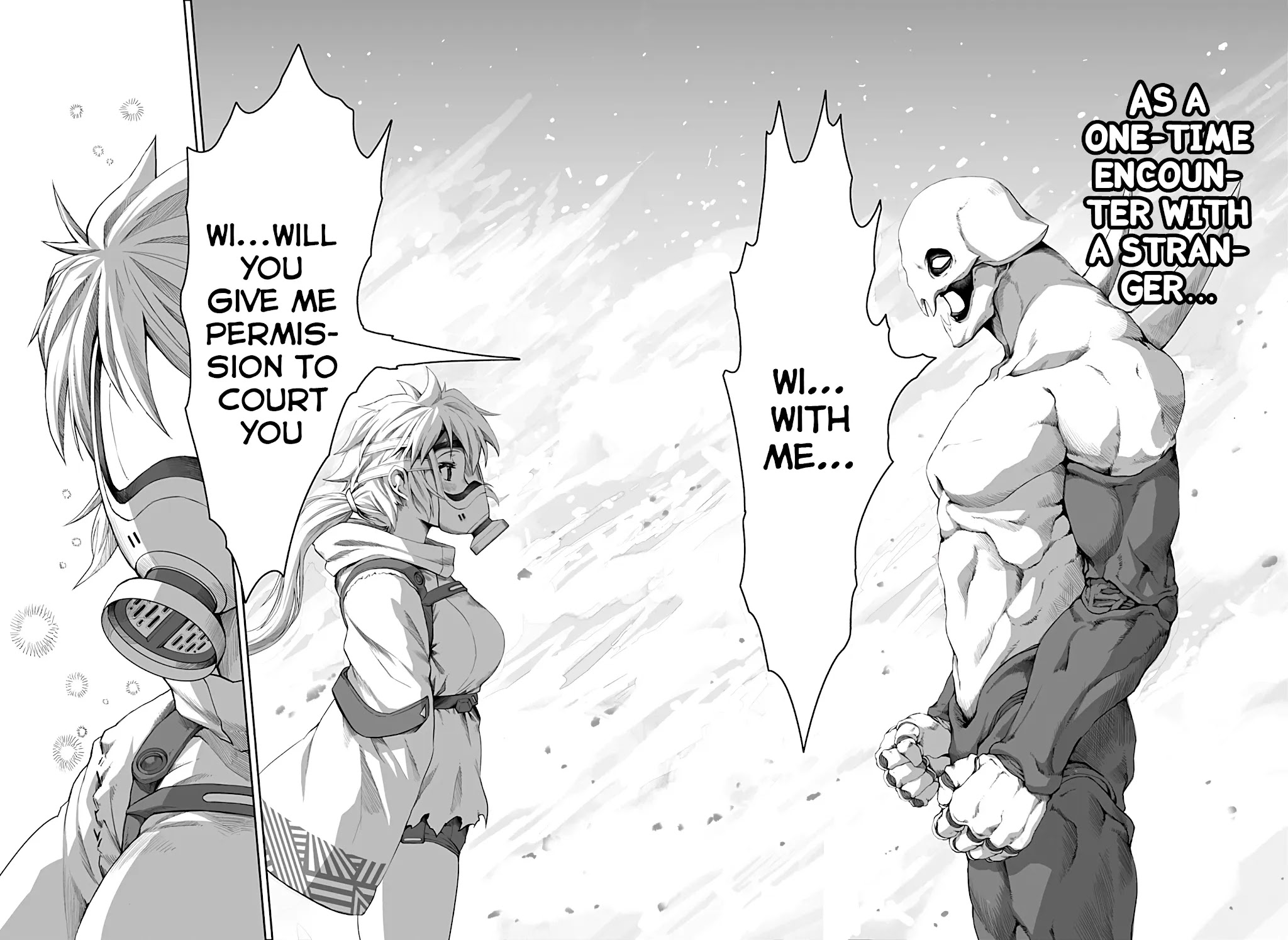 The Mutant Wants to Kiss His Human Girlfriend Chapter 1 page 17 - Chapter 1