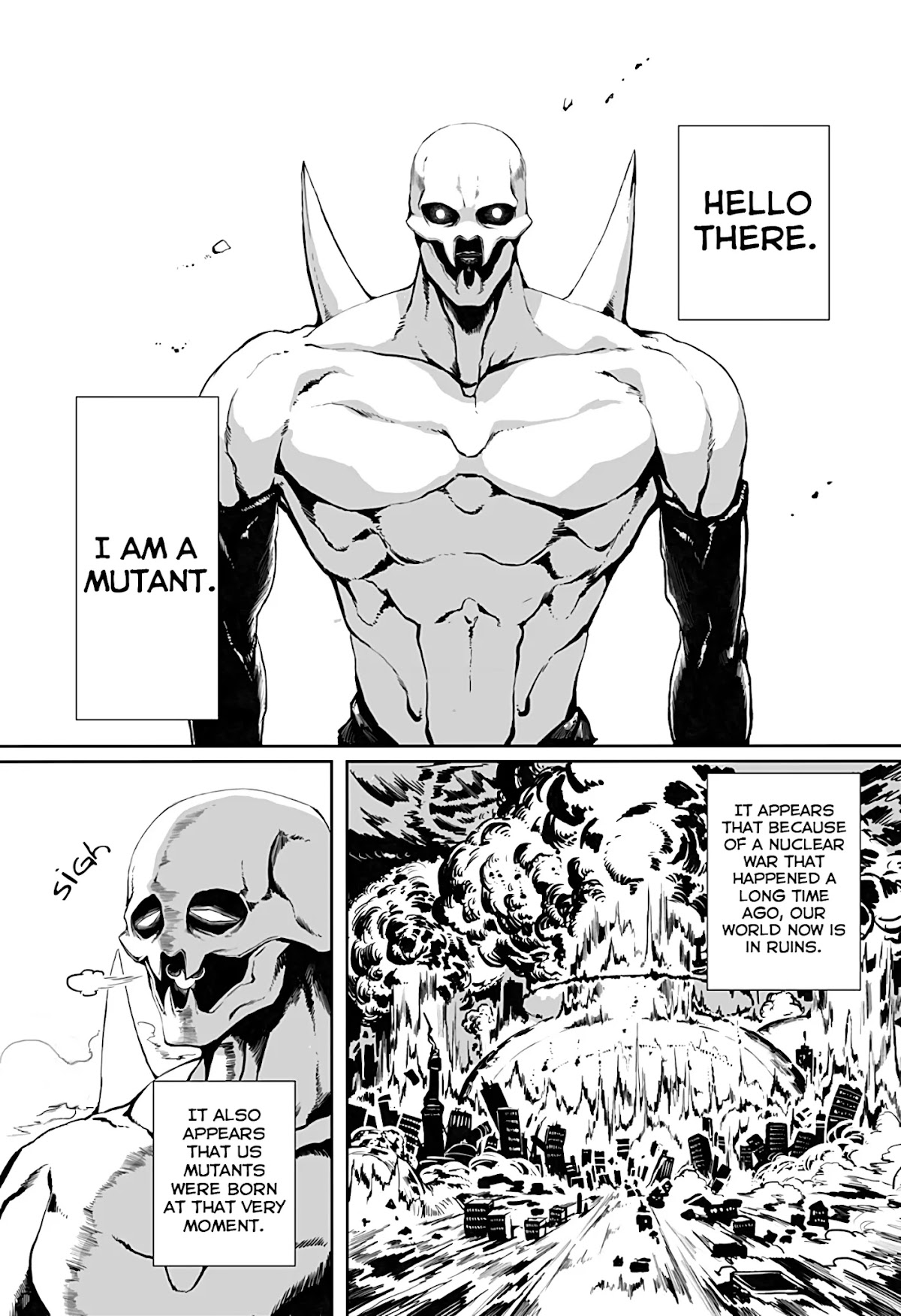 The Mutant Wants to Kiss His Human Girlfriend Chapter 1 page 3 - Chapter 1