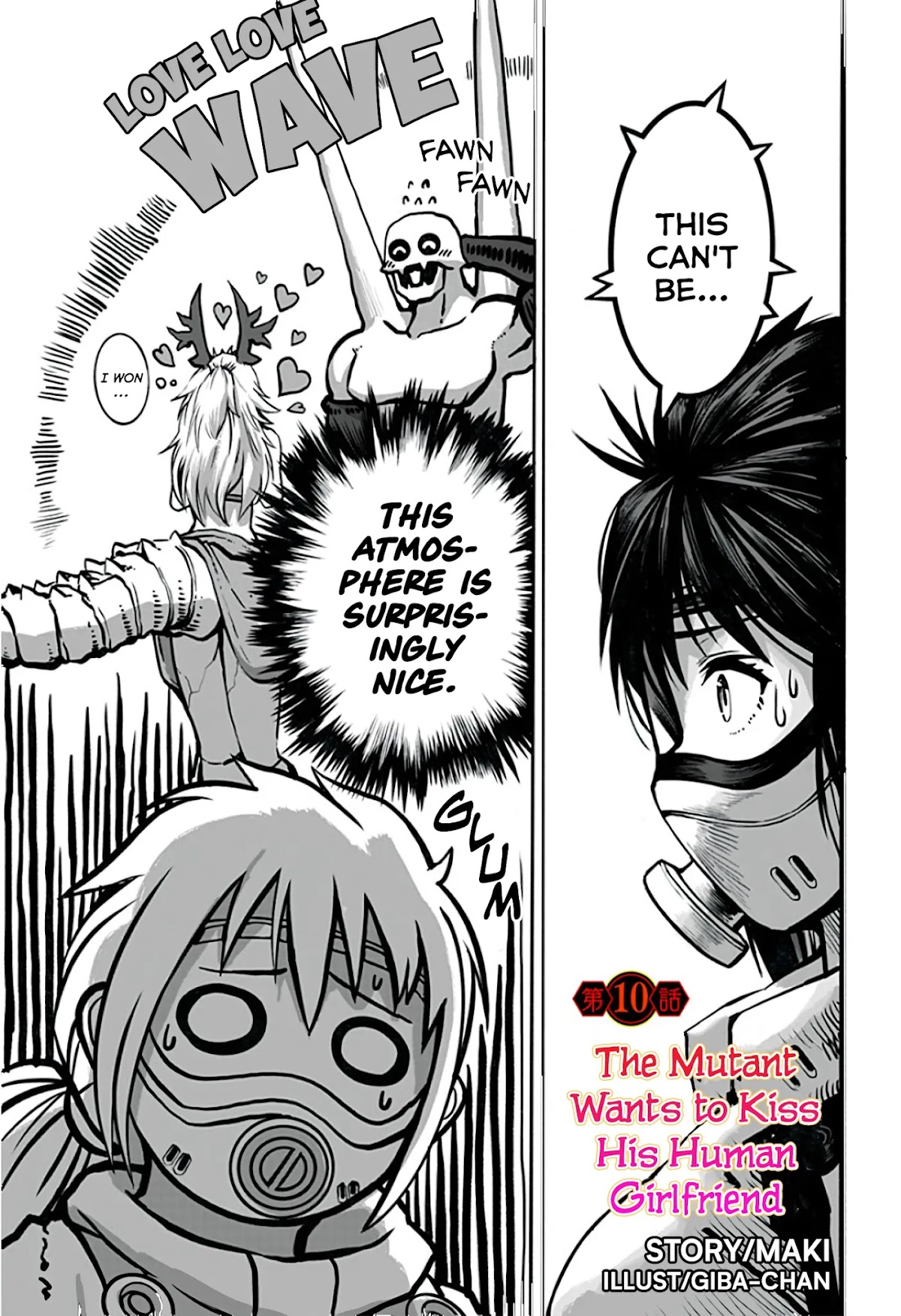 The Mutant Wants to Kiss His Human Girlfriend Chapter 10 page 2 - Chapter 10