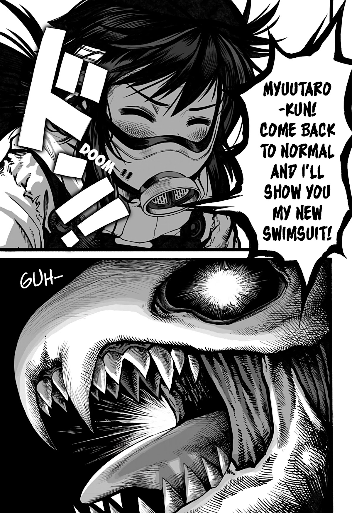 The Mutant Wants to Kiss His Human Girlfriend Chapter 15 page 14 - Chapter 15