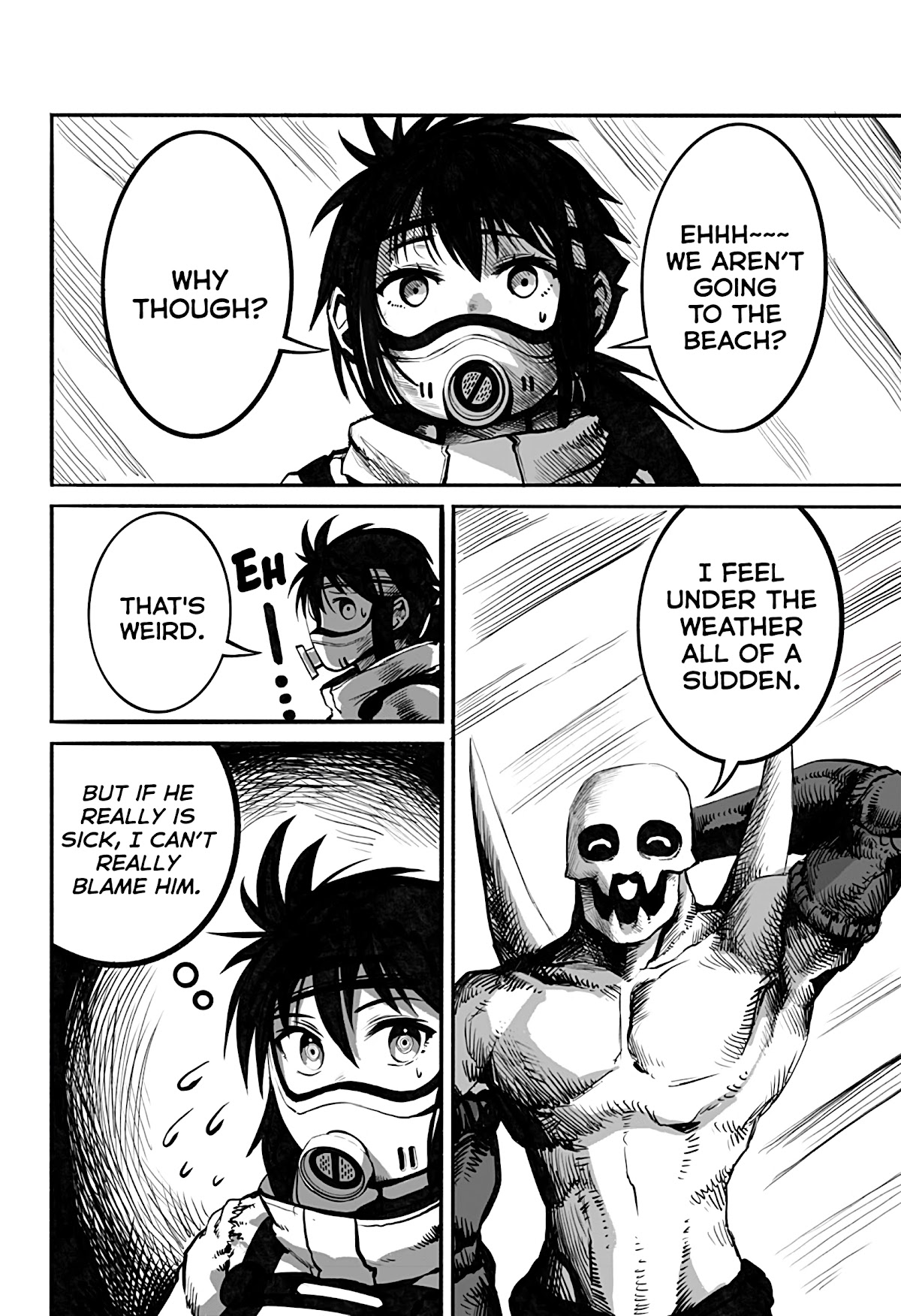 The Mutant Wants to Kiss His Human Girlfriend Chapter 17 page 2 - Chapter 17