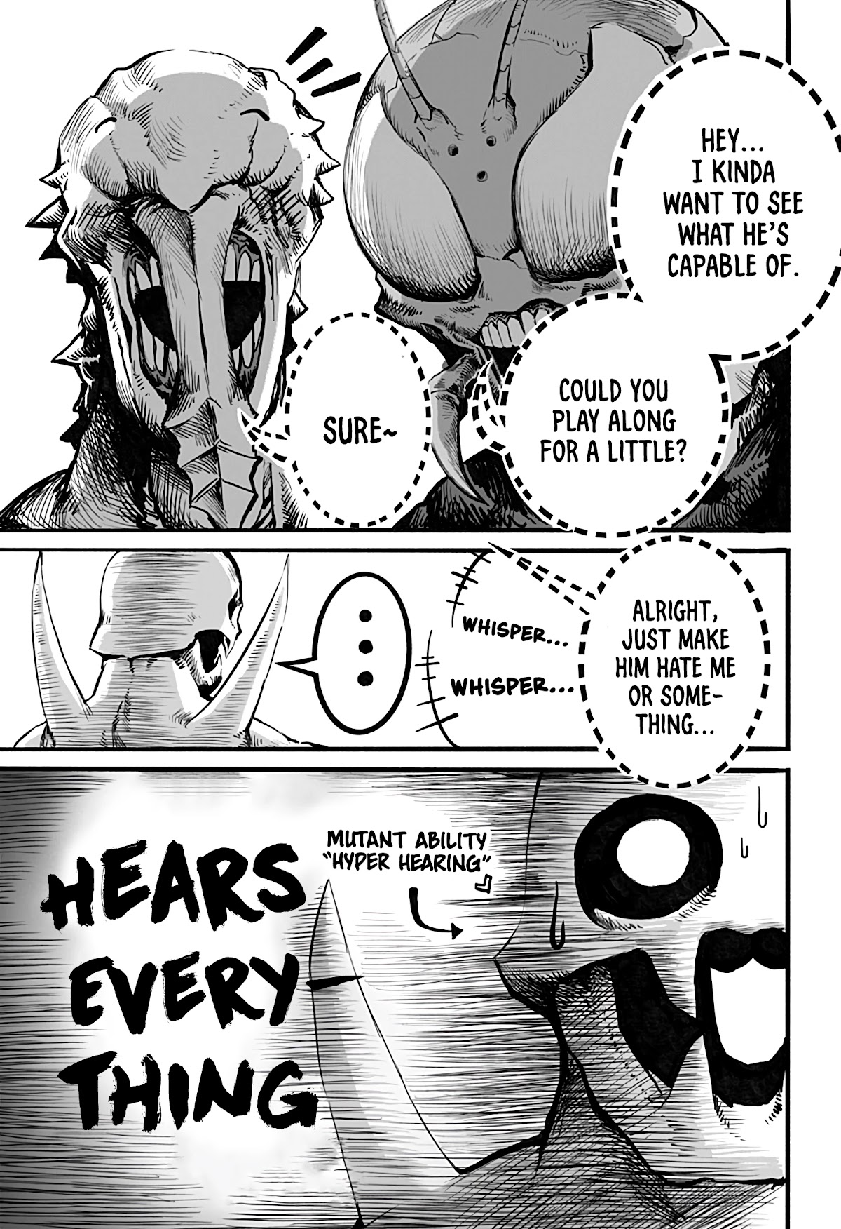 The Mutant Wants to Kiss His Human Girlfriend Chapter 18 page 5 - Chapter 18