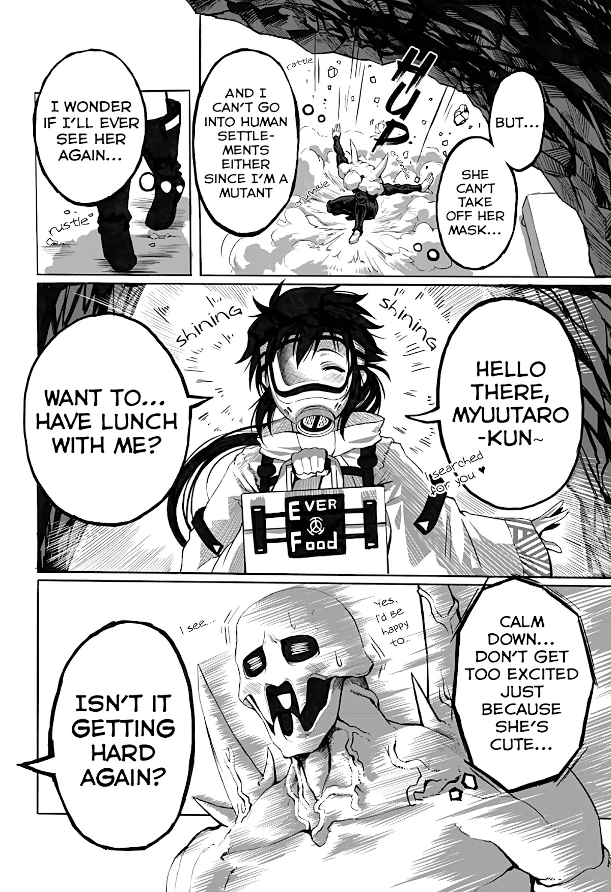 The Mutant Wants to Kiss His Human Girlfriend Chapter 2 page 8 - Chapter 2