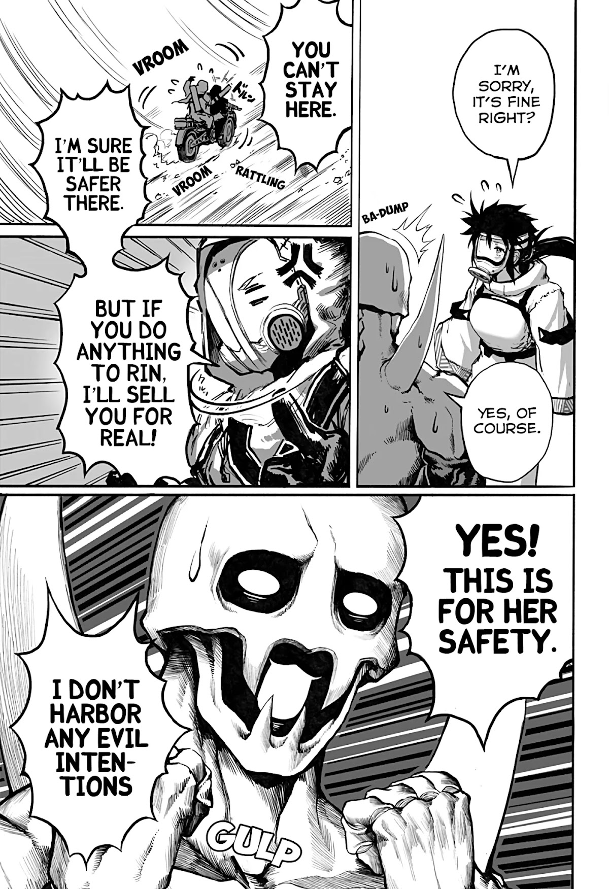 The Mutant Wants to Kiss His Human Girlfriend Chapter 3 page 14 - Chapter 3