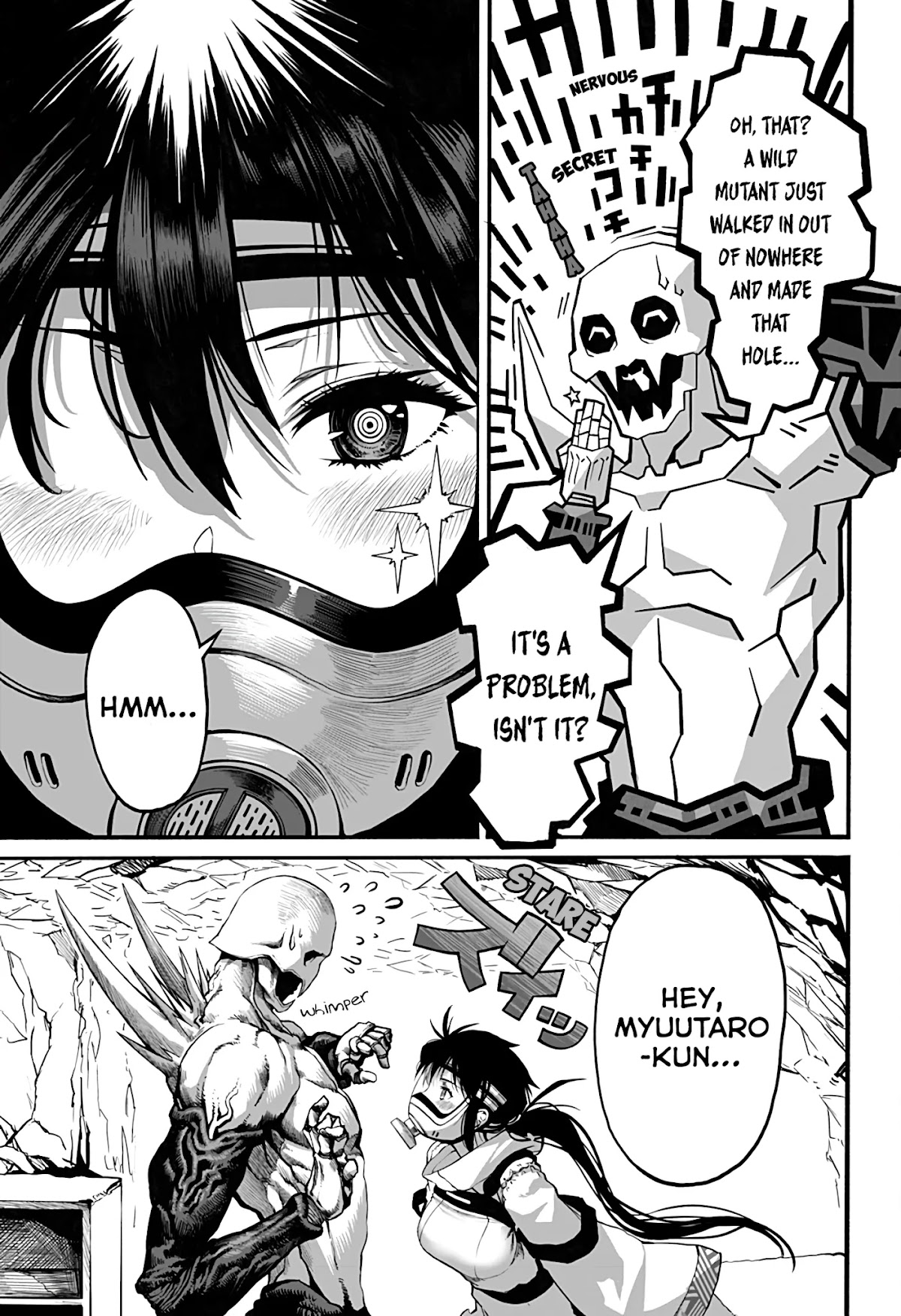 The Mutant Wants to Kiss His Human Girlfriend Chapter 4 page 3 - Chapter 4