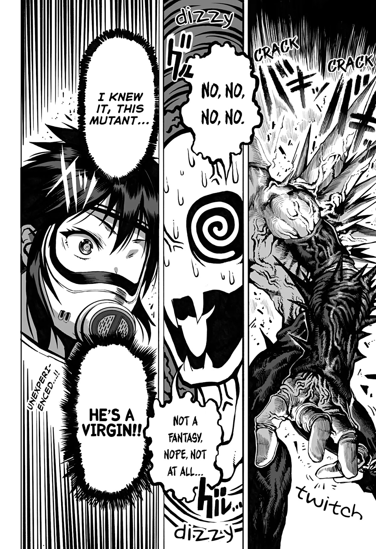 The Mutant Wants to Kiss His Human Girlfriend Chapter 4 page 6 - Chapter 4