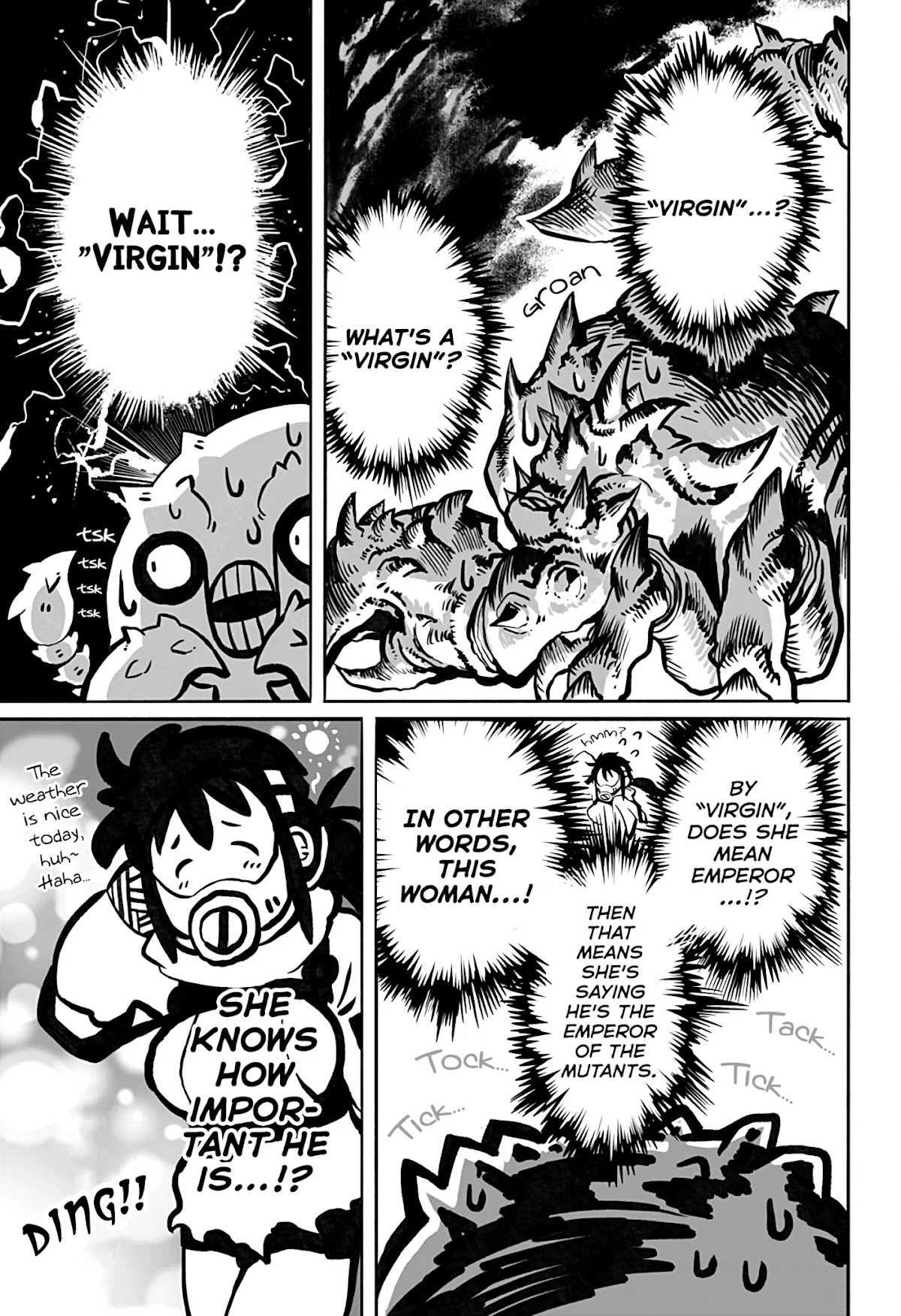 The Mutant Wants to Kiss His Human Girlfriend Chapter 5 page 7 - Chapter 5