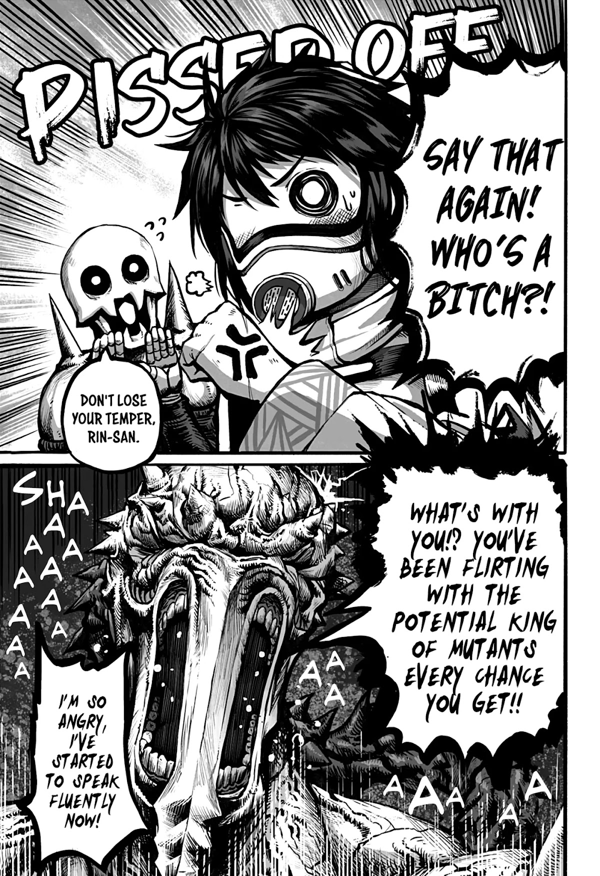 The Mutant Wants to Kiss His Human Girlfriend Chapter 7 page 3 - Chapter 7