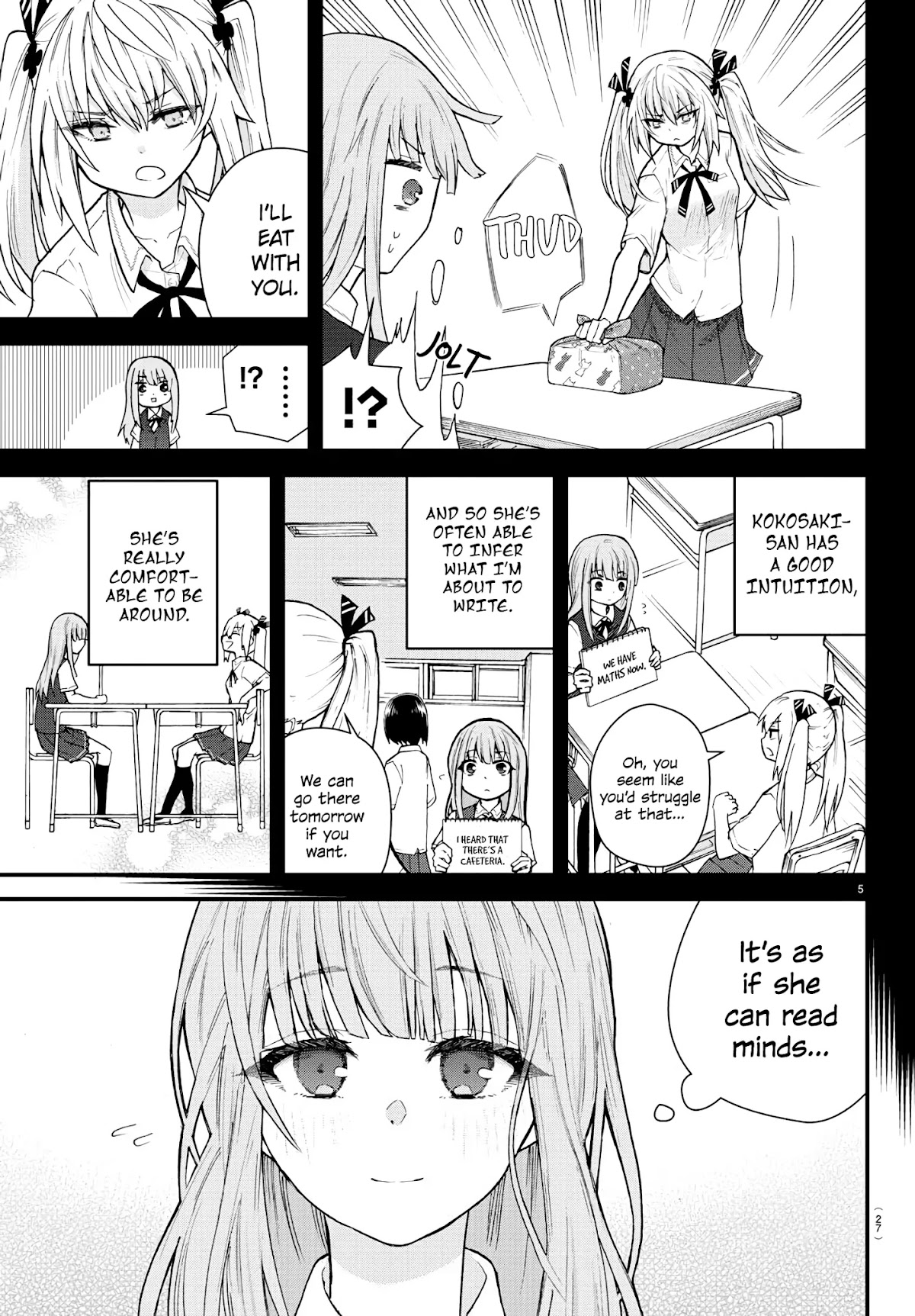 The Mute Girl and Her New Friend (Serialization) Chapter 1 page 7 - Chapter 1: Encounter