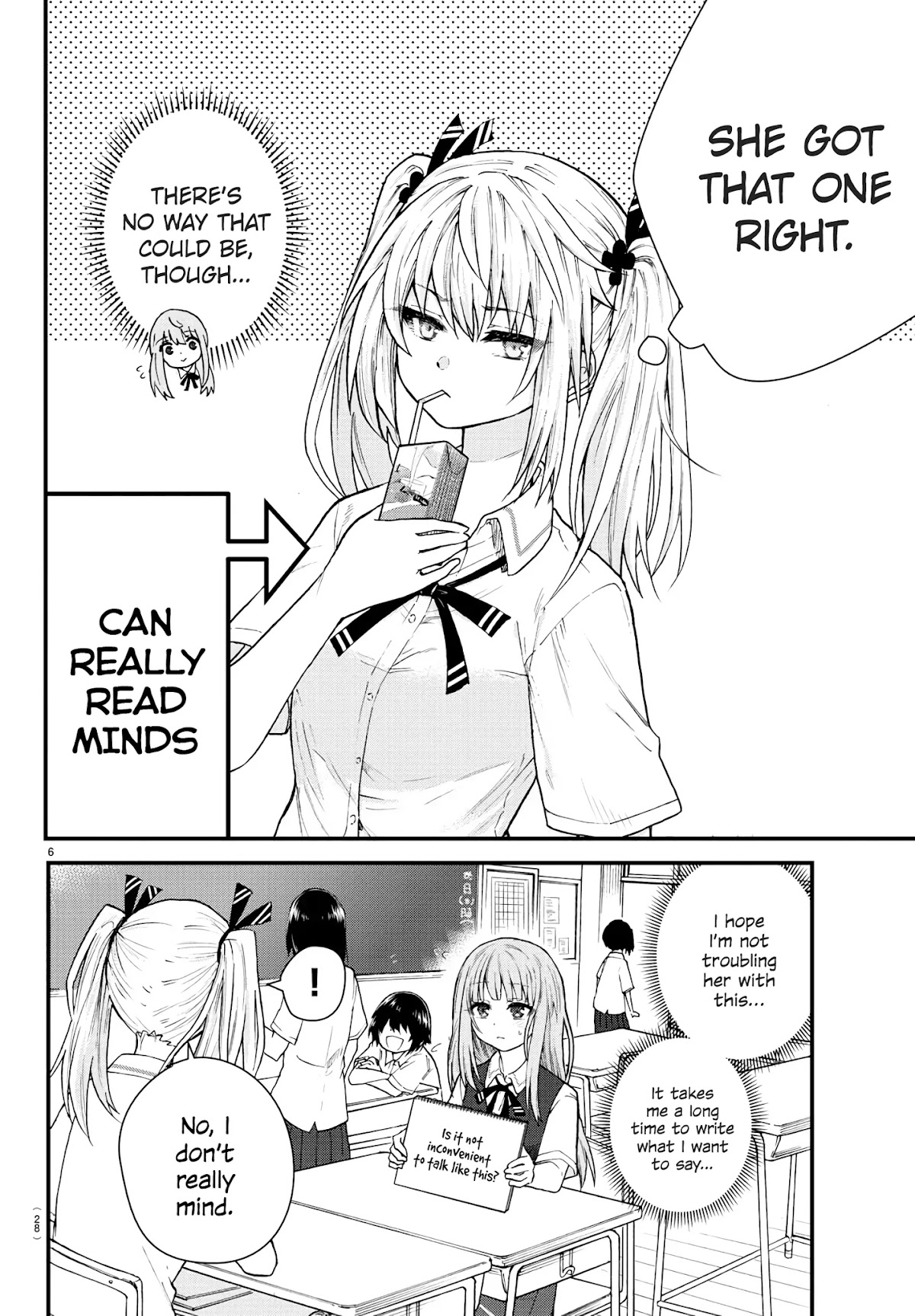 The Mute Girl and Her New Friend (Serialization) Chapter 1 page 8 - Chapter 1: Encounter