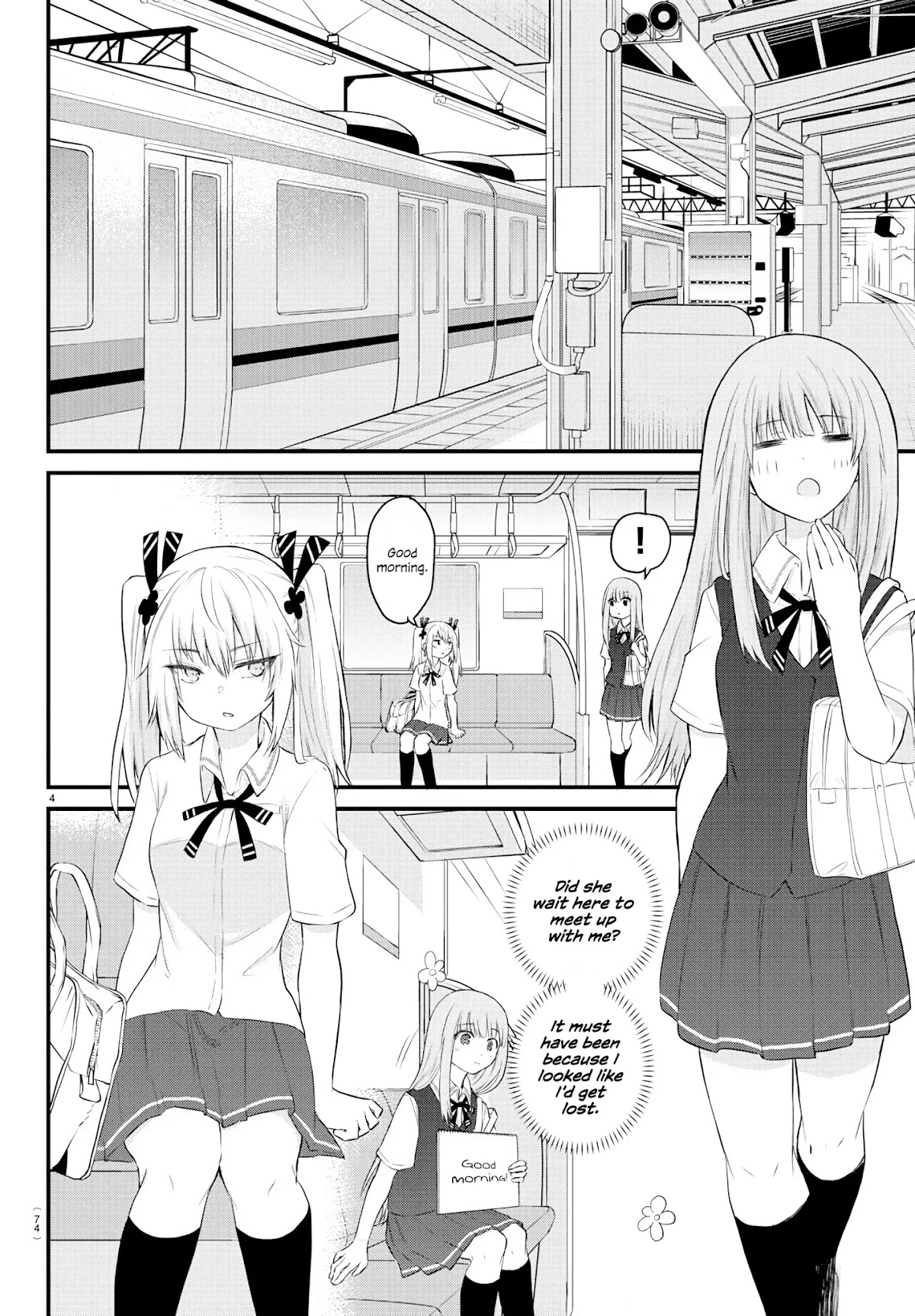 The Mute Girl and Her New Friend (Serialization) Chapter 11 page 4 - Chapter 11: Field Trip, Part 1