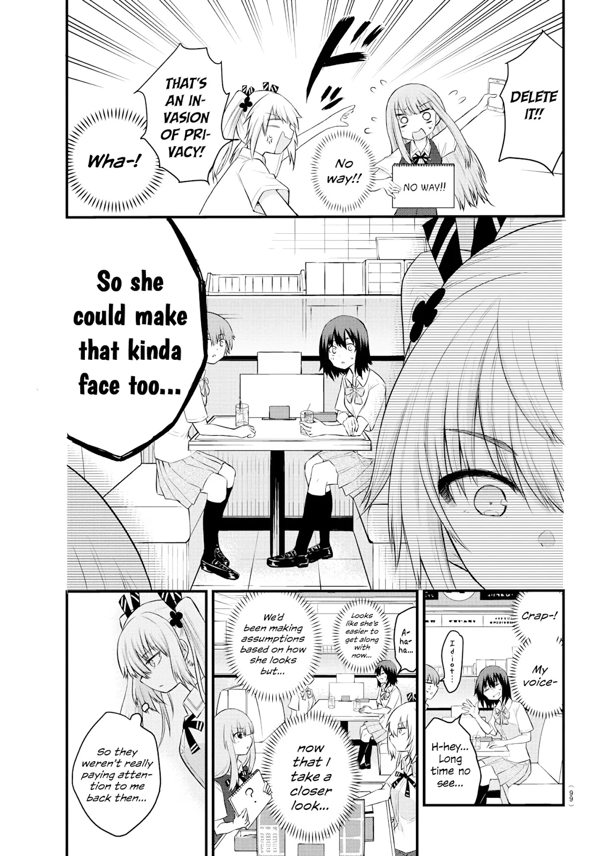 The Mute Girl and Her New Friend (Serialization) Chapter 16 page 7 - Chapter 16: Mashiro and the Family Restaurant