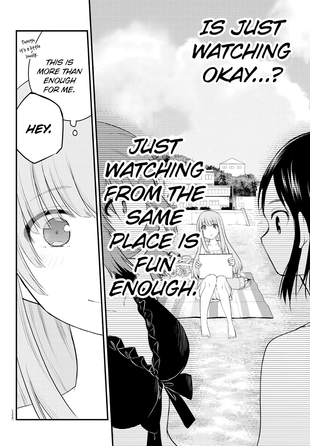 The Mute Girl and Her New Friend (Serialization) Chapter 18 page 6 - Chapter 18: Mashiro and the Sea