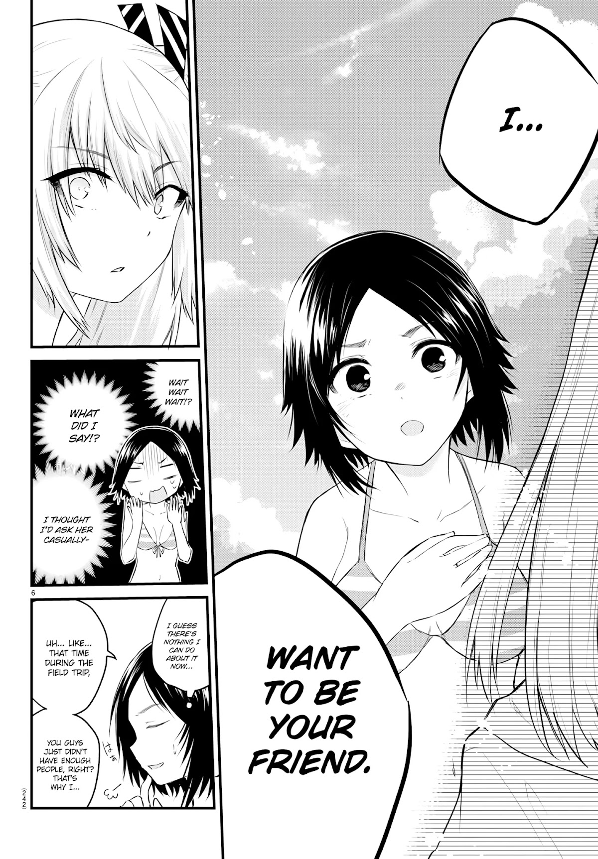 The Mute Girl and Her New Friend (Serialization) Chapter 19 page 6 - Chapter 19: The Things I've Always Thought About
