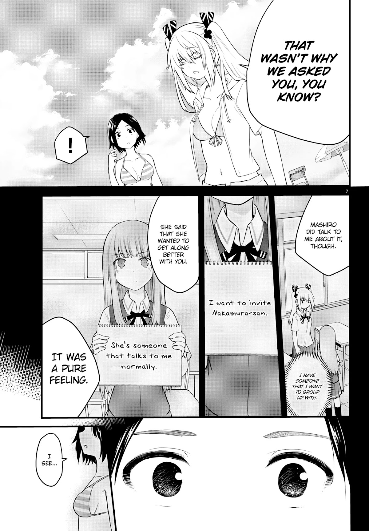 The Mute Girl and Her New Friend (Serialization) Chapter 19 page 7 - Chapter 19: The Things I've Always Thought About