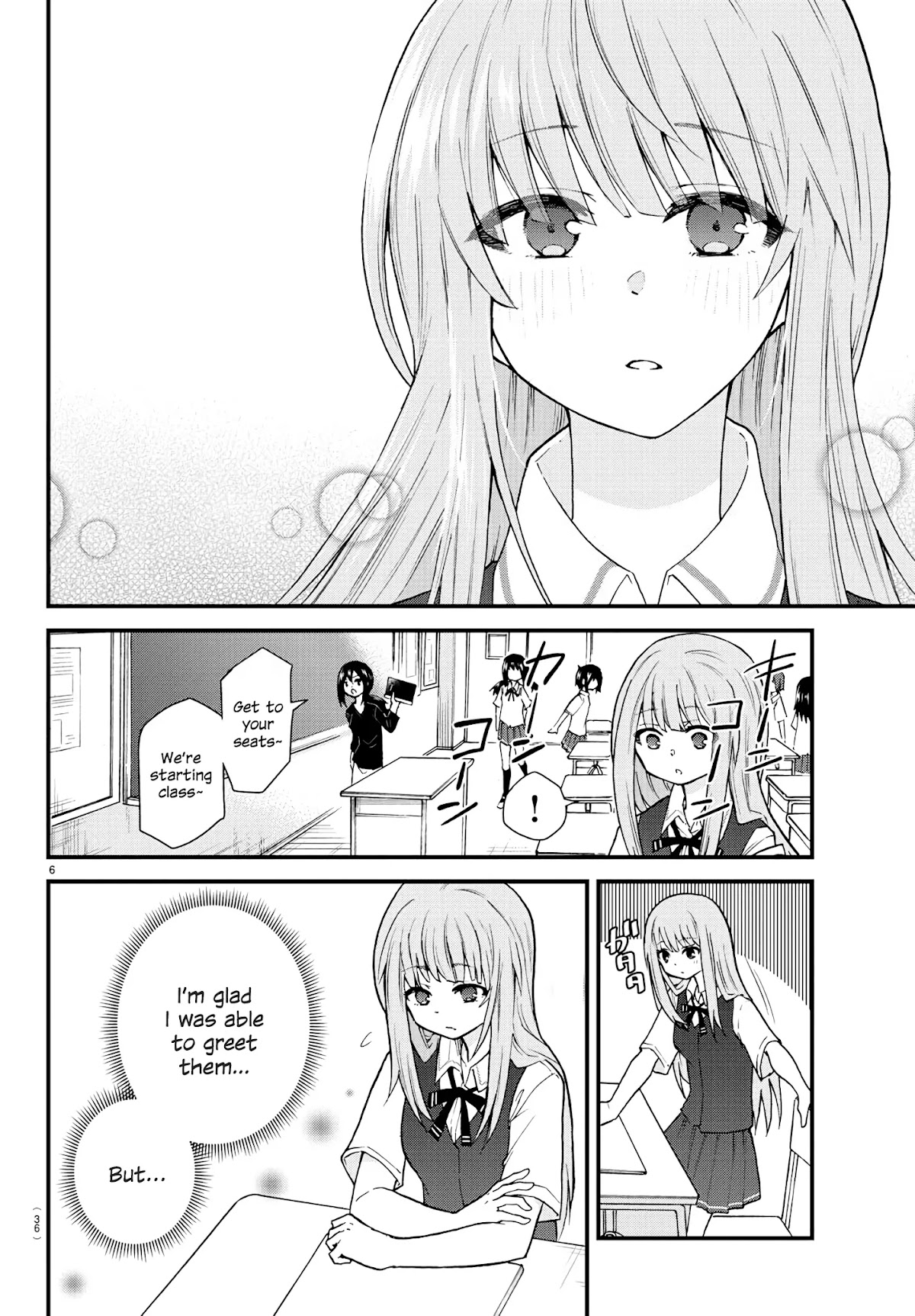 The Mute Girl and Her New Friend (Serialization) Chapter 2 page 6 - Chapter 2: Greetings